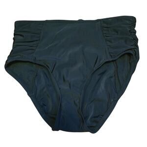 Aqua Green high rise swim bottoms nwt size medium